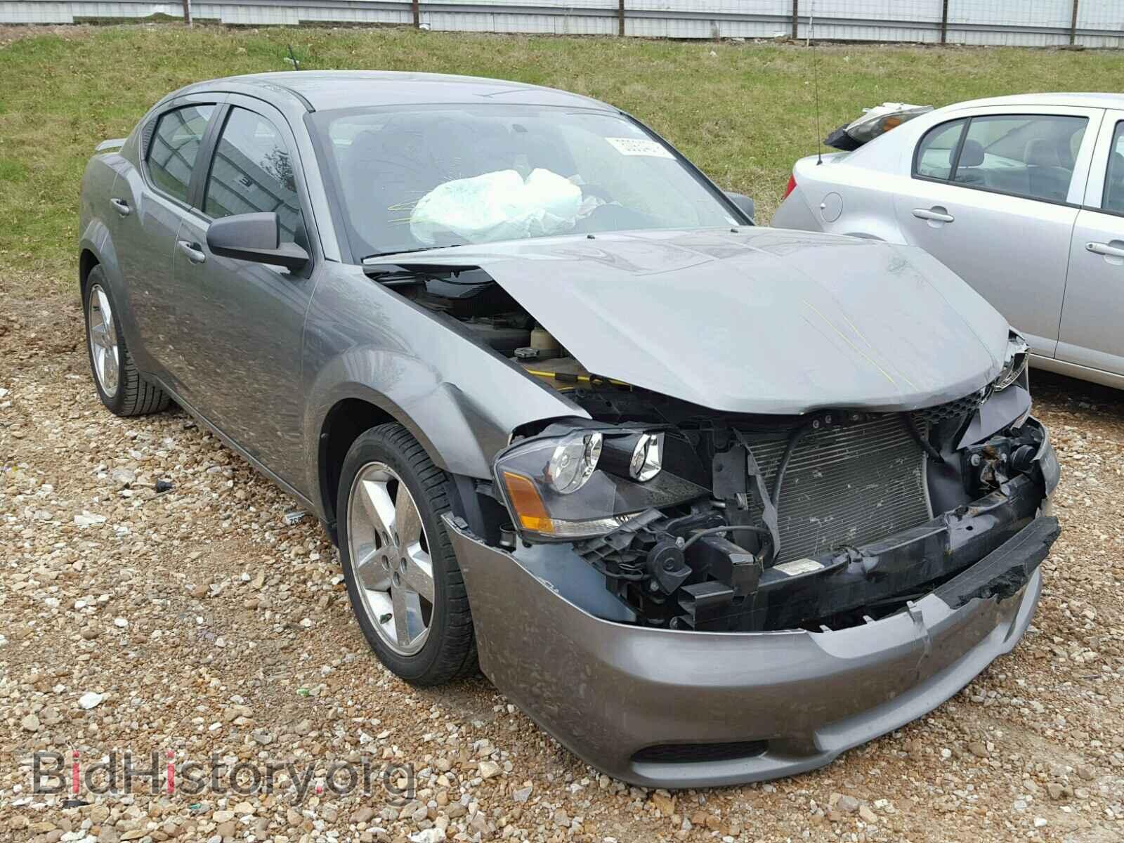Фотография 1C3CDZAG7DN768718 - DODGE AVENGER 2013