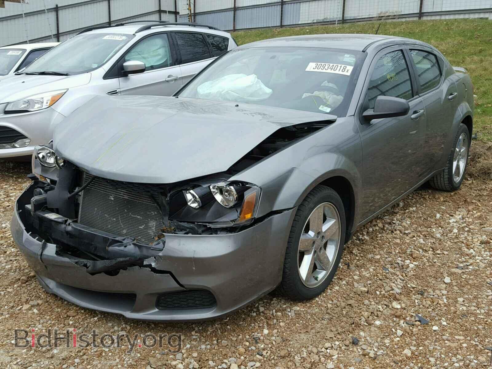 2013 DODGE AVENGER - VIN: 1C3CDZAG7DN768718 - Фото 2