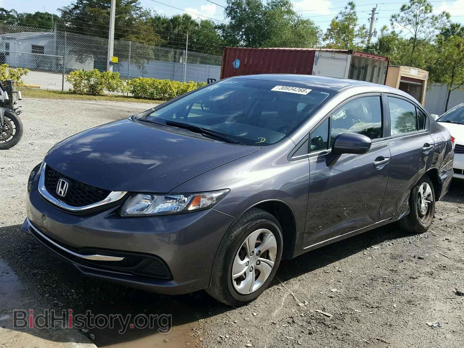 2014 HONDA CIVIC - VIN: 19XFB2F5XEE033668 - Фото 2