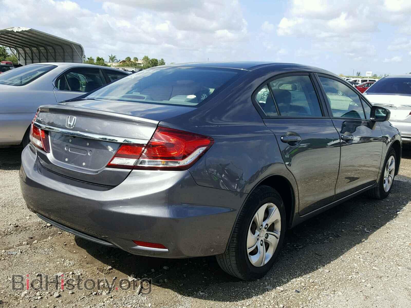 2014 HONDA CIVIC - VIN: 19XFB2F5XEE033668 - Фото 4