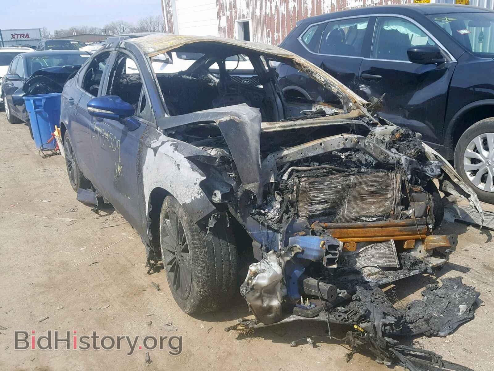 Photo 1FA6P0HD2E5350596 - FORD FUSION SE 2014