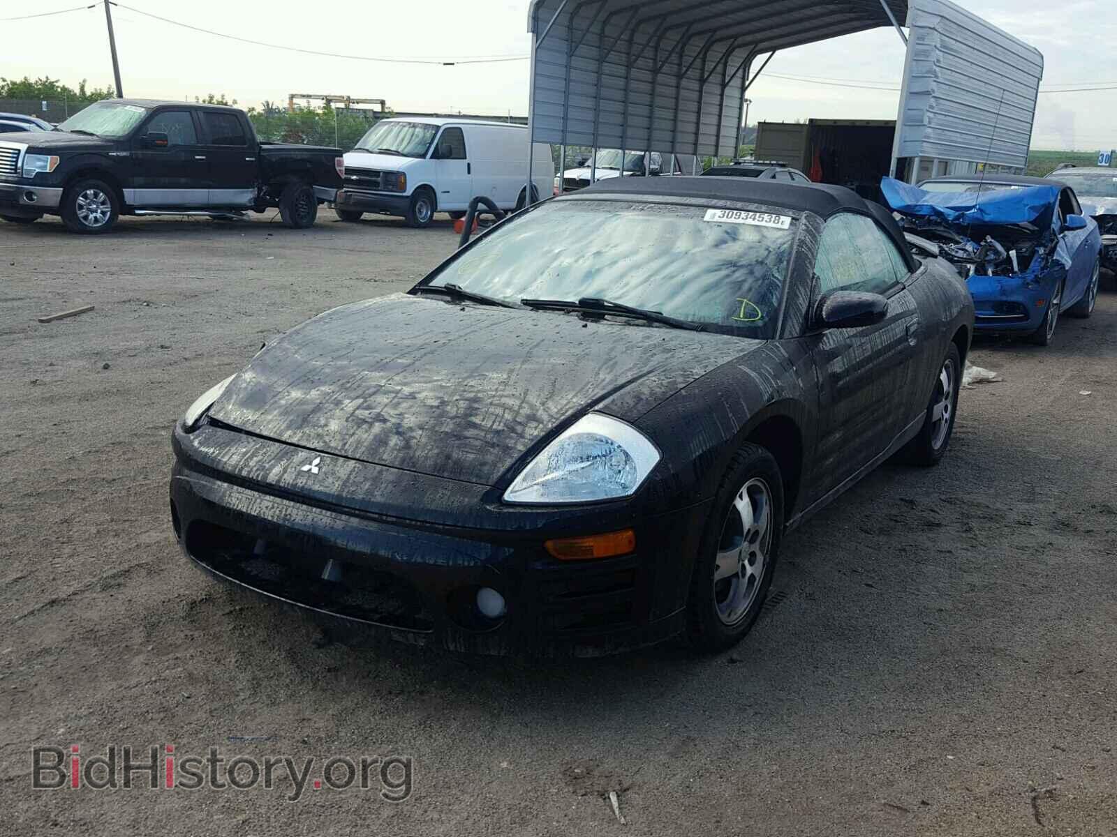 2004 MITSUBISHI ECLIPSE - VIN: 4A3AE45G64E094183 - Фото 2