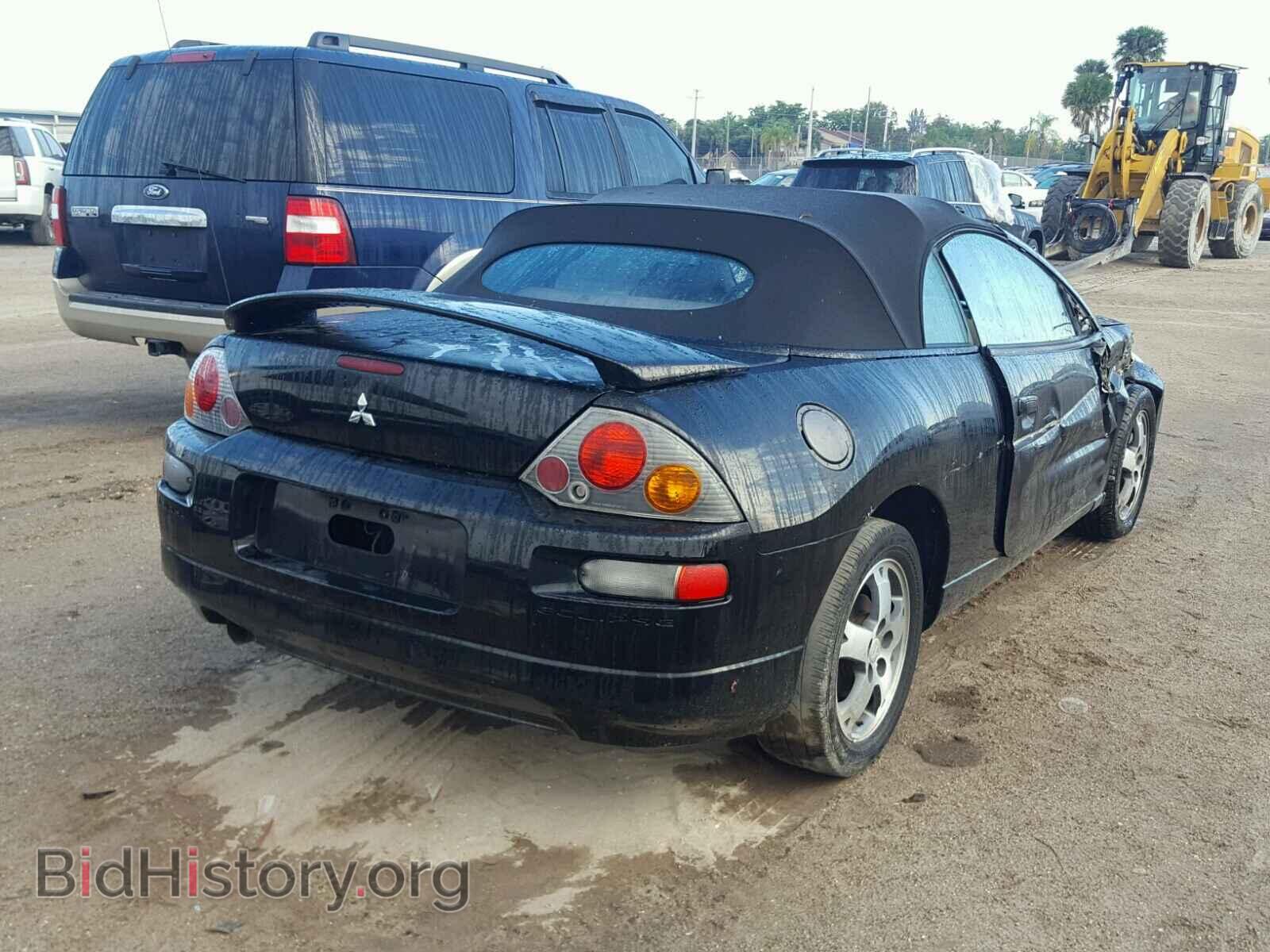 2004 MITSUBISHI ECLIPSE - VIN: 4A3AE45G64E094183 - Фото 4