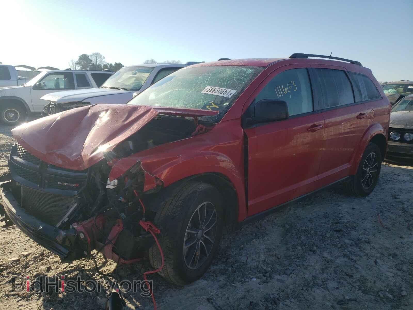 2017 DODGE JOURNEY - VIN: 3C4PDCAB8HT573392 - Фото 2