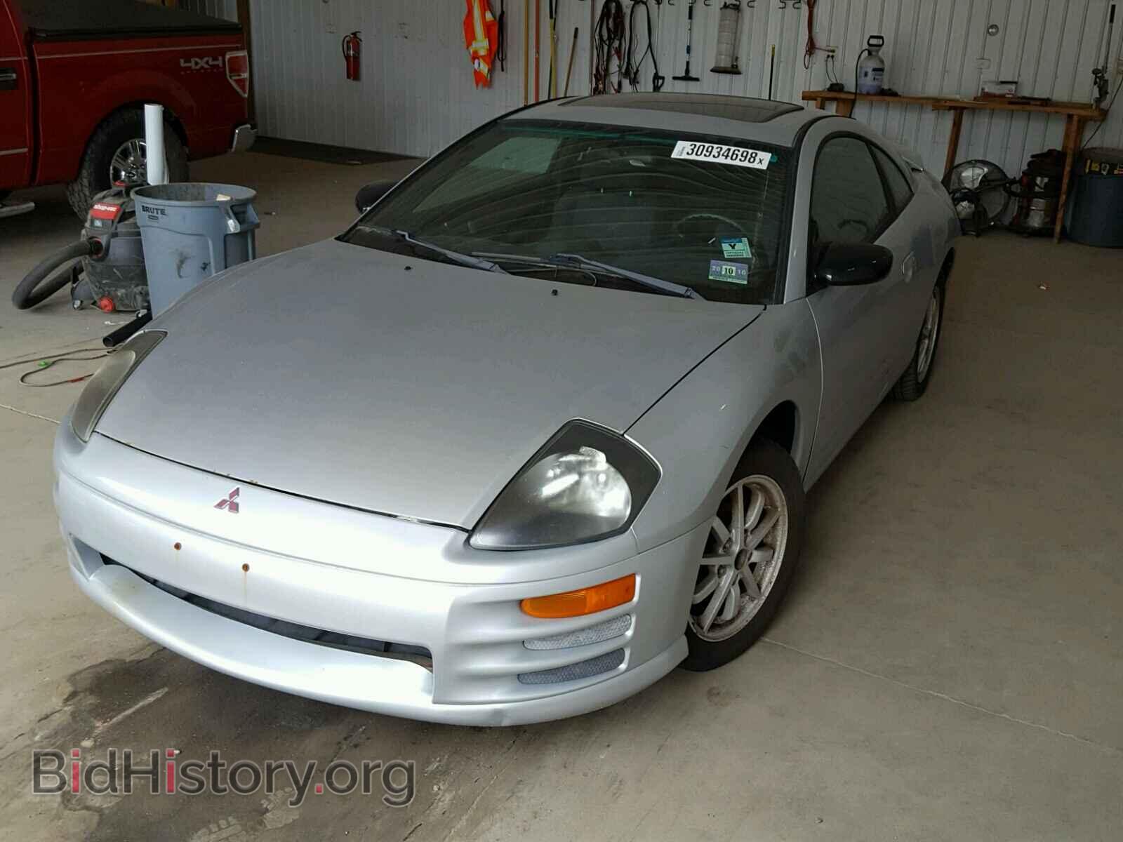 2001 MITSUBISHI ECLIPSE - VIN: 4A3AC44G71E032651 - Фото 2