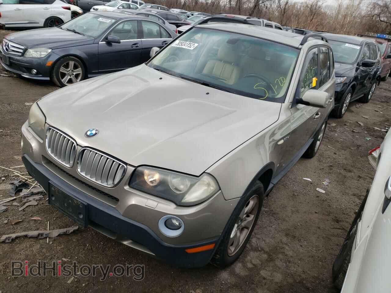 2007 BMW X3 - VIN: WBXPC93497WF19490 - Фото 2