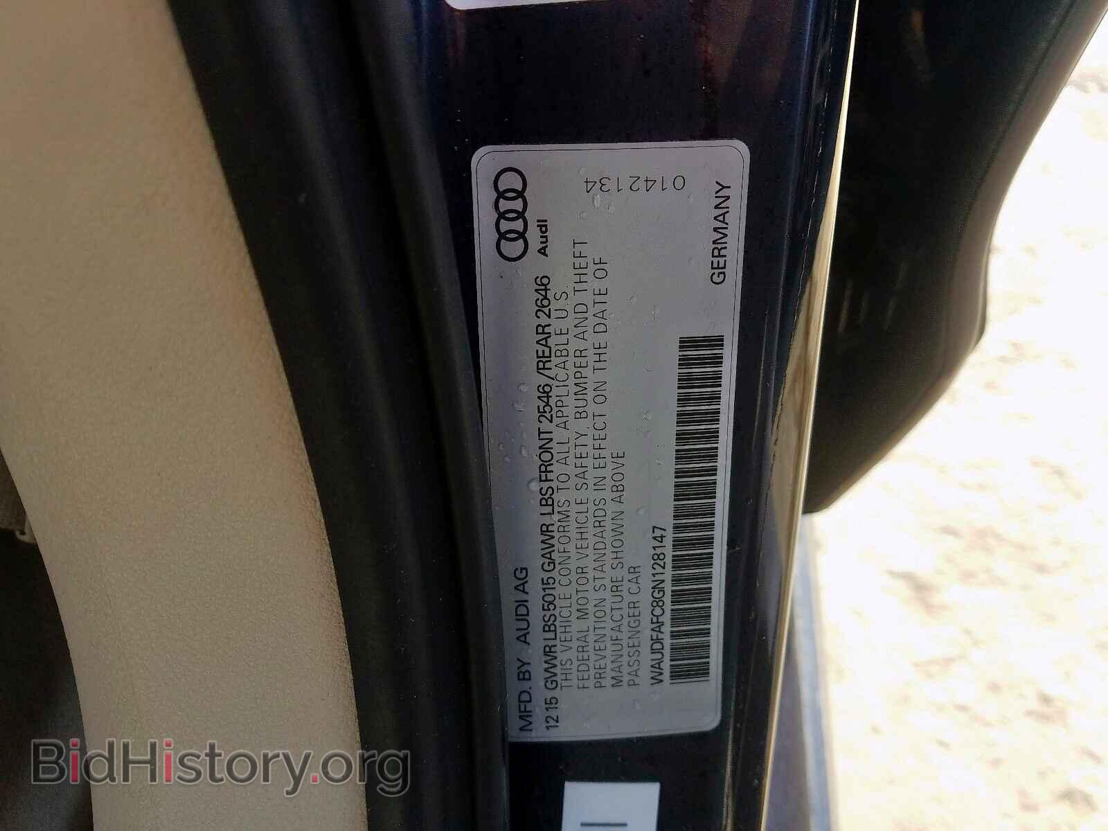2016 AUDI A6 - VIN: WAUDFAFC8GN128147 - Photo 10