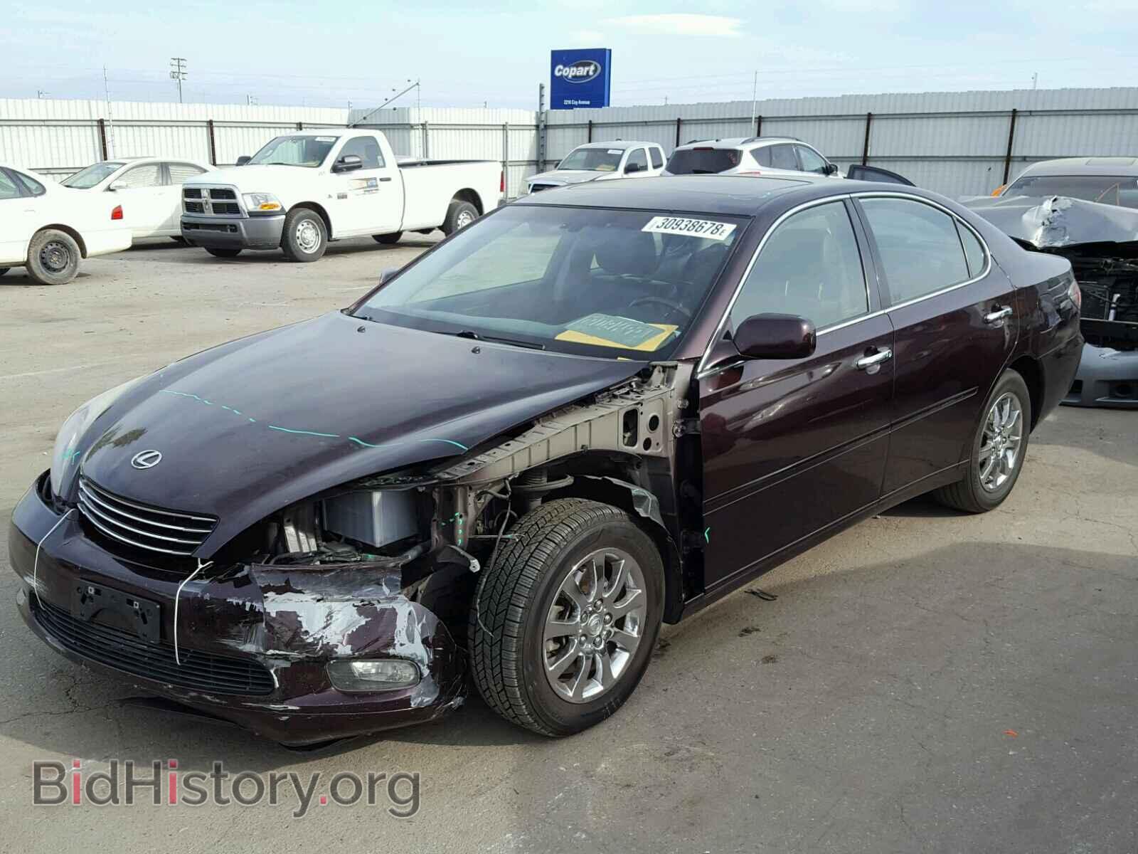 2003 LEXUS ES300 - VIN: JTHBF30G630143401 - Фото 2