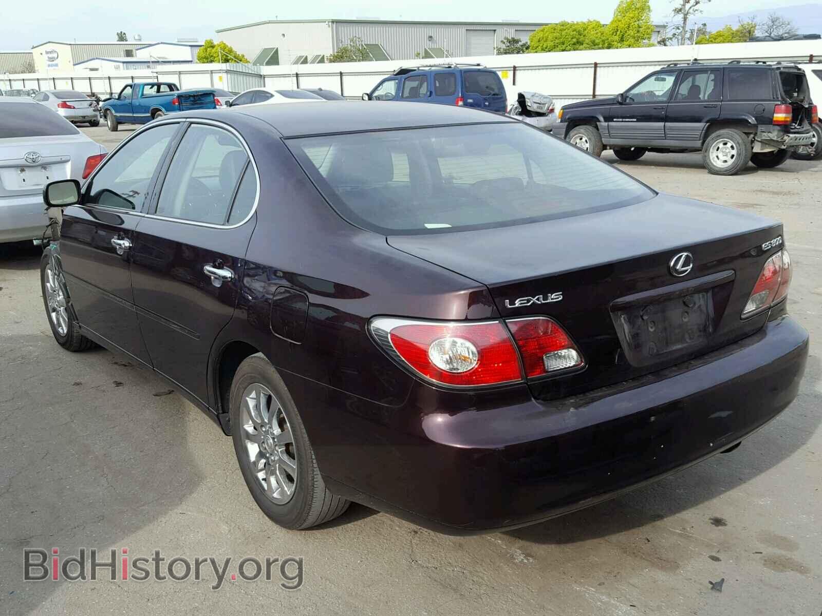 2003 LEXUS ES300 - VIN: JTHBF30G630143401 - Фото 3