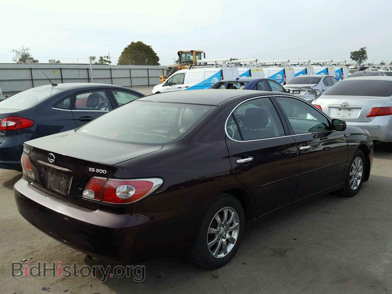 2003 LEXUS ES300 - VIN: JTHBF30G630143401 - Фото 4