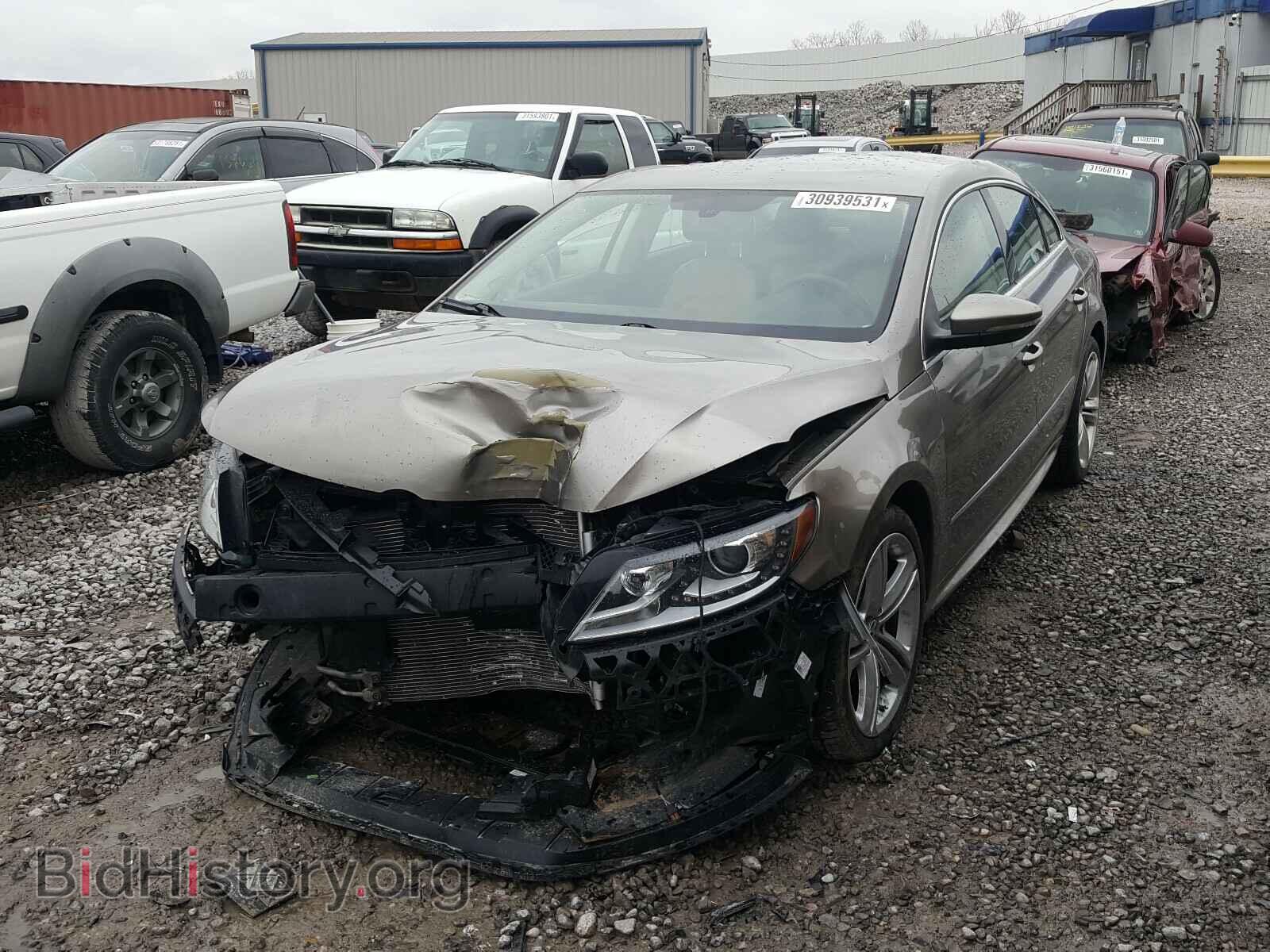 2013 VOLKSWAGEN CC - VIN: WVWAP7AN6DE558639 - Фото 2