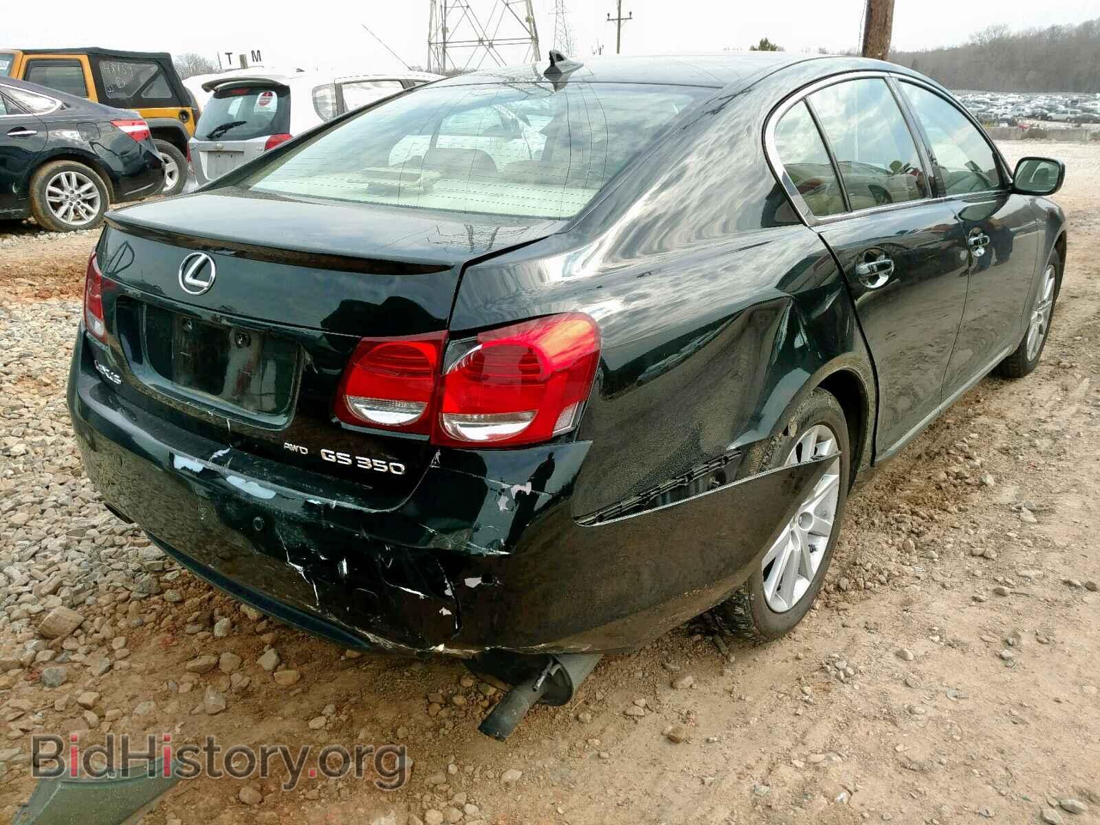 2007 LEXUS GS350 - VIN: JTHCE96S870010456 - Фото 4