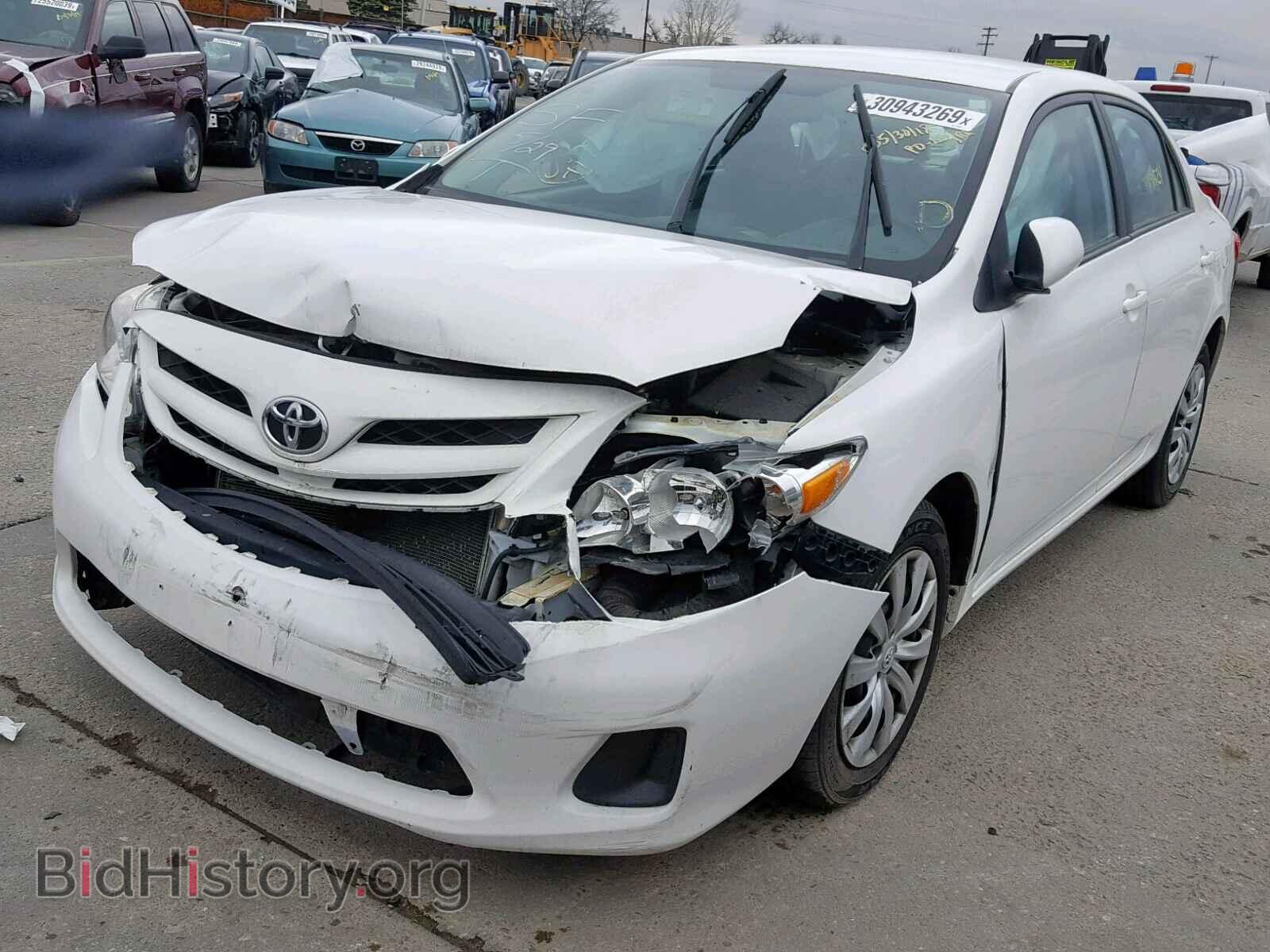 2012 TOYOTA COROLLA BA - VIN: 2T1BU4EE6CC886490 - Фото 2