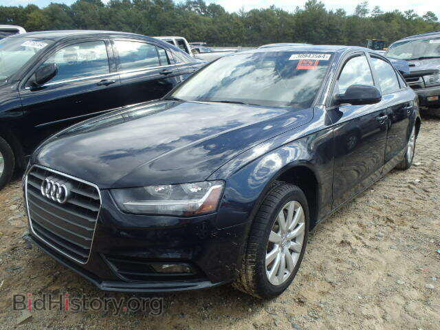 2013 AUDI A4 - VIN: WAUAFAFL1DA163781 - Фото 2