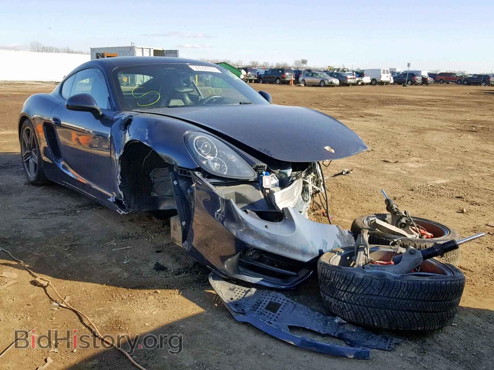 Фотография WP0AB2A89GK185081 - PORSCHE CAYMAN 2016