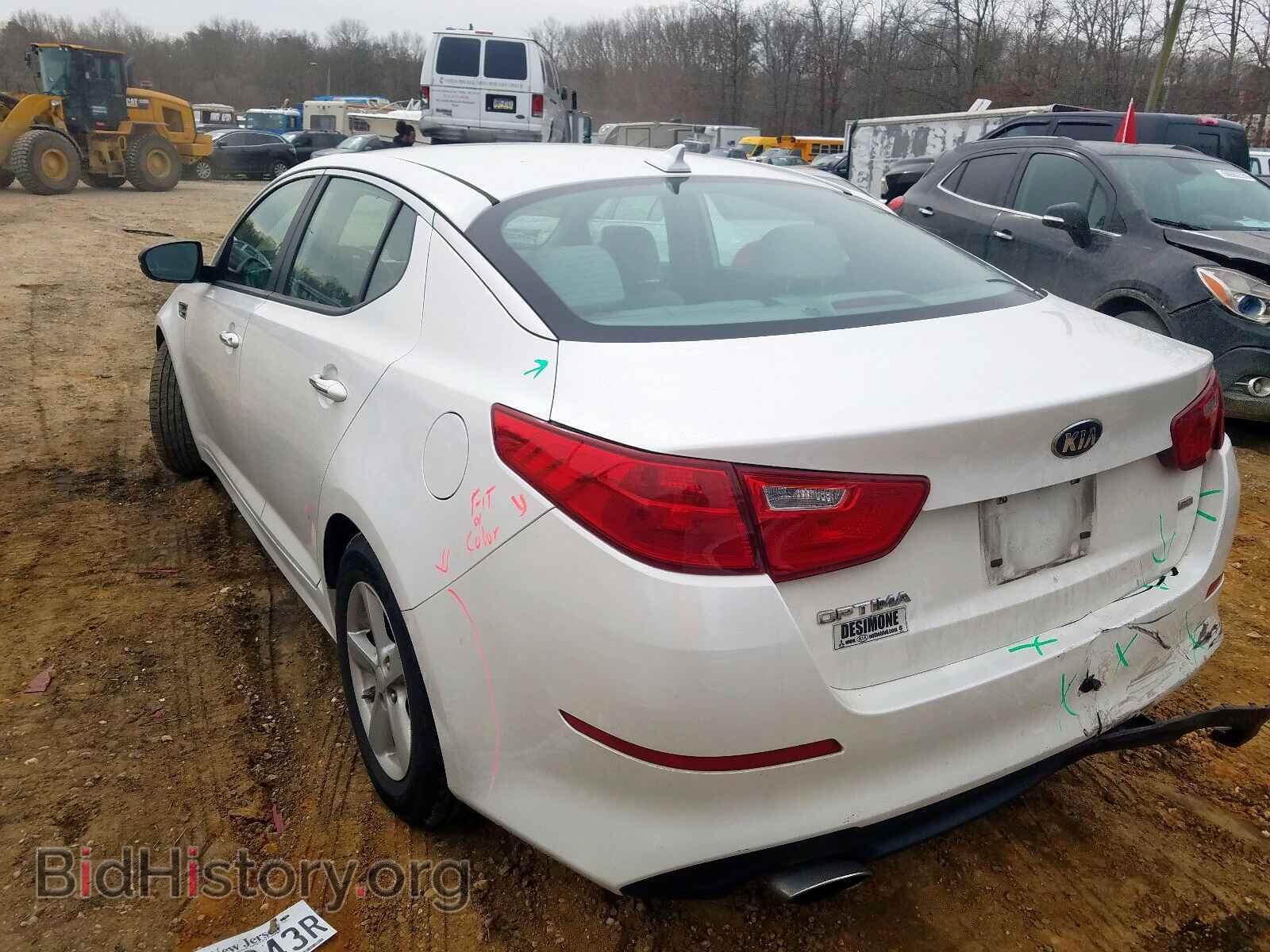 2015 KIA OPTIMA - VIN: KNAGM4A75F5640977 - Фото 3