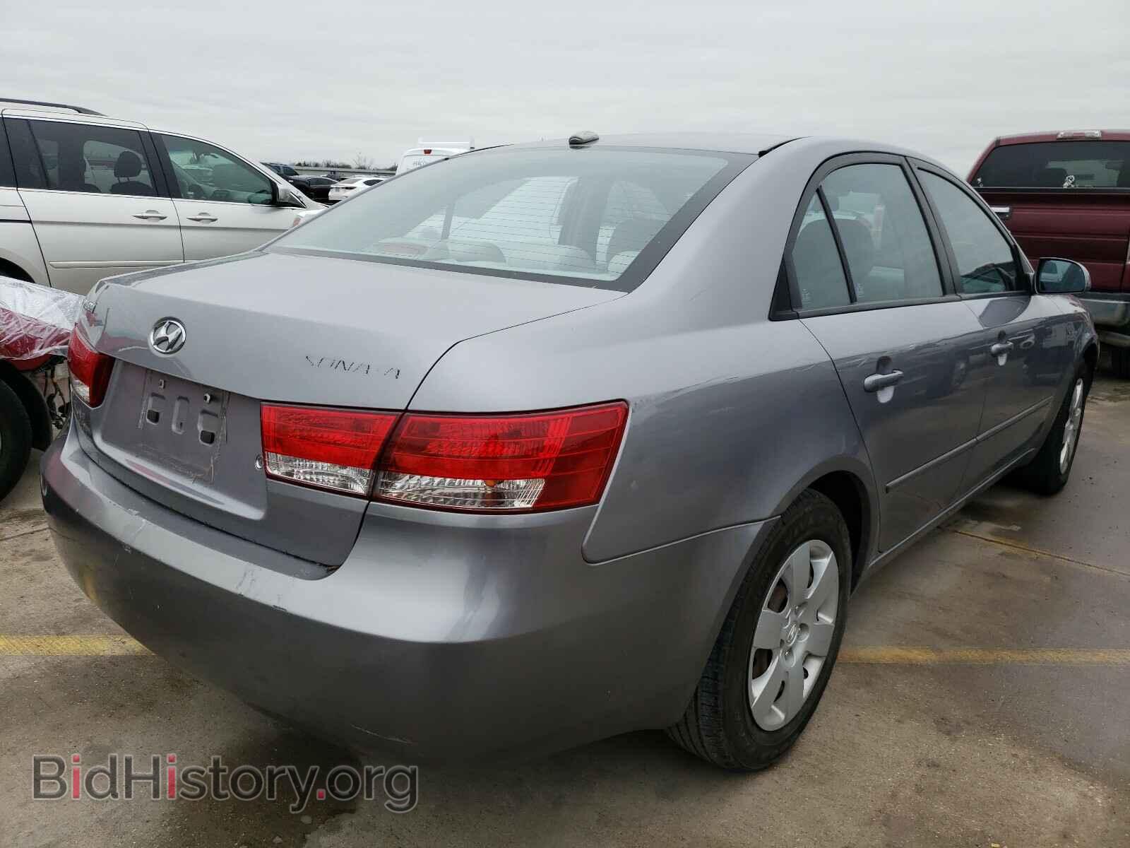 2008 HYUNDAI SONATA - VIN: 5NPET46C68H347322 - Фото 4