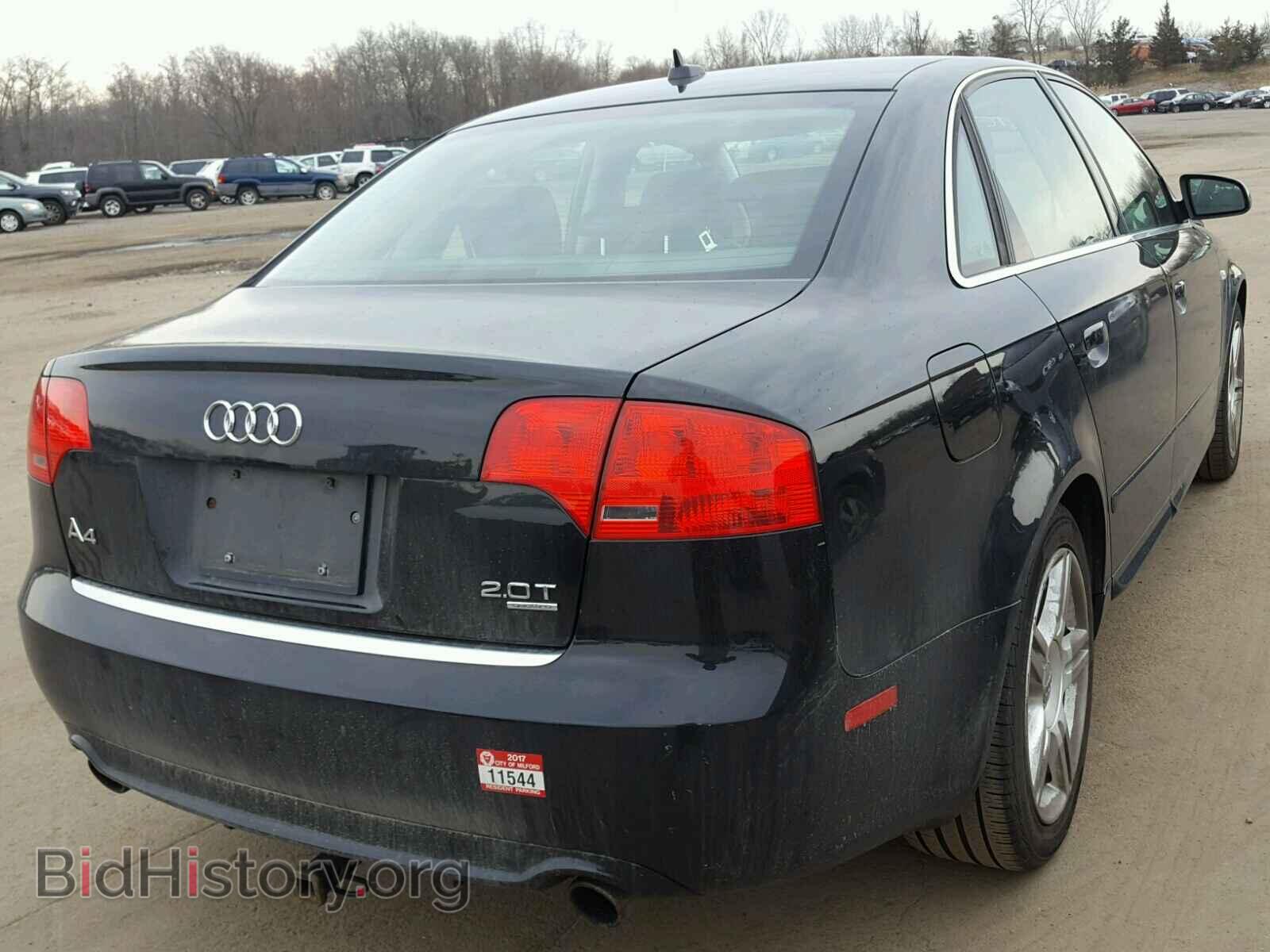 2008 AUDI A4 - VIN: WAUDF78E48A046992 - Фото 4