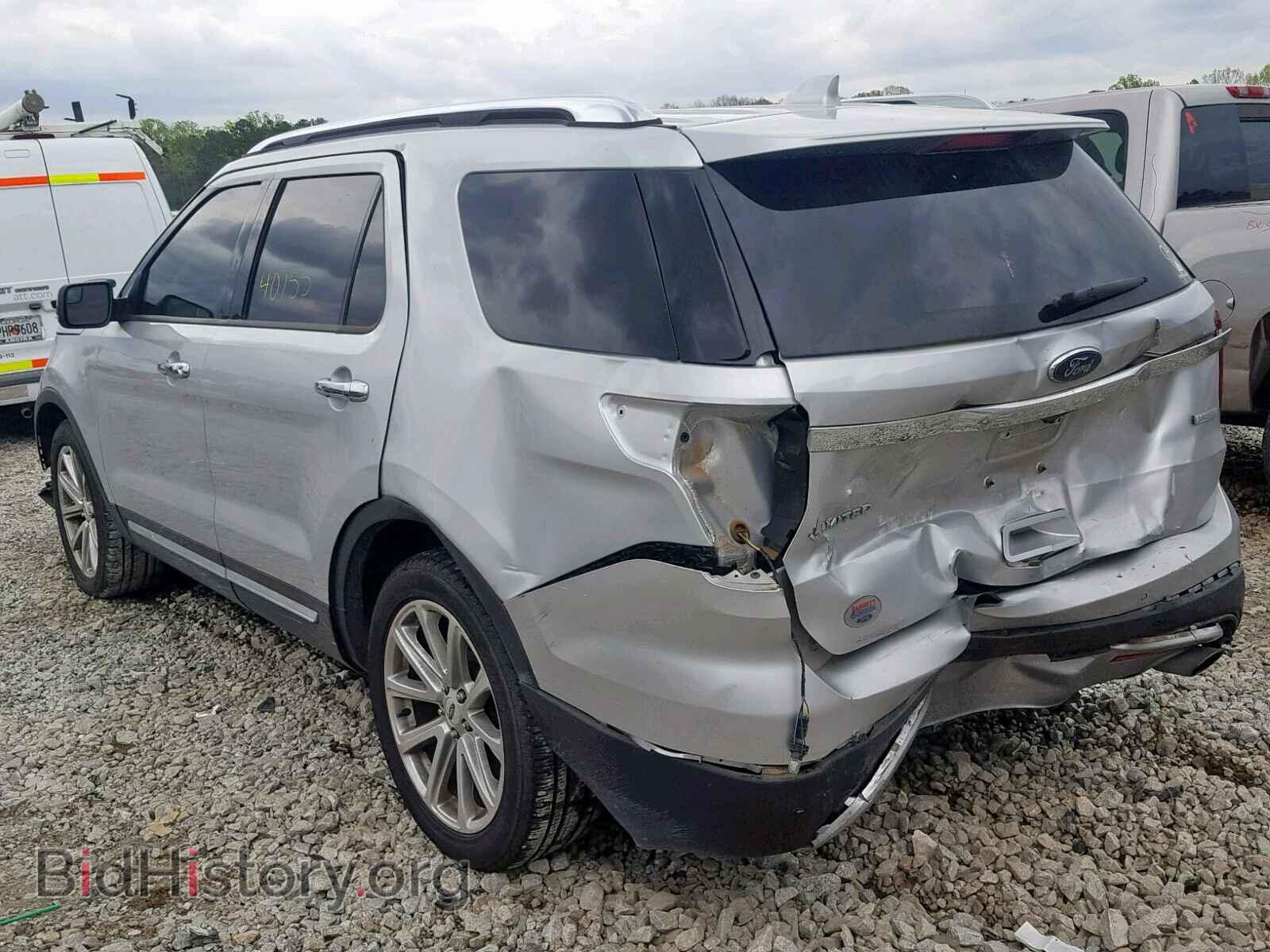 2017 FORD EXPLORER L - VIN: 1FM5K7FH0HGD36154 - Фото 2