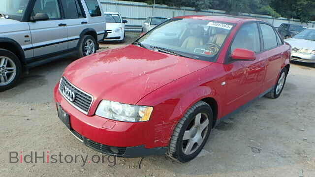 2002 AUDI A4 - VIN: WAULC68E02A303717 - Фото 2