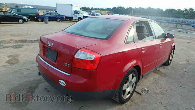 2002 AUDI A4 - VIN: WAULC68E02A303717 - Фото 4