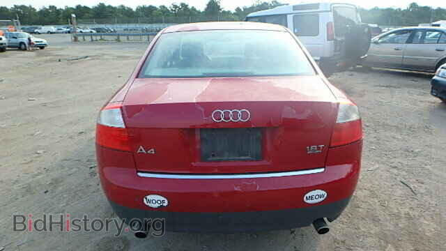 2002 AUDI A4 - VIN: WAULC68E02A303717 - Фото 10