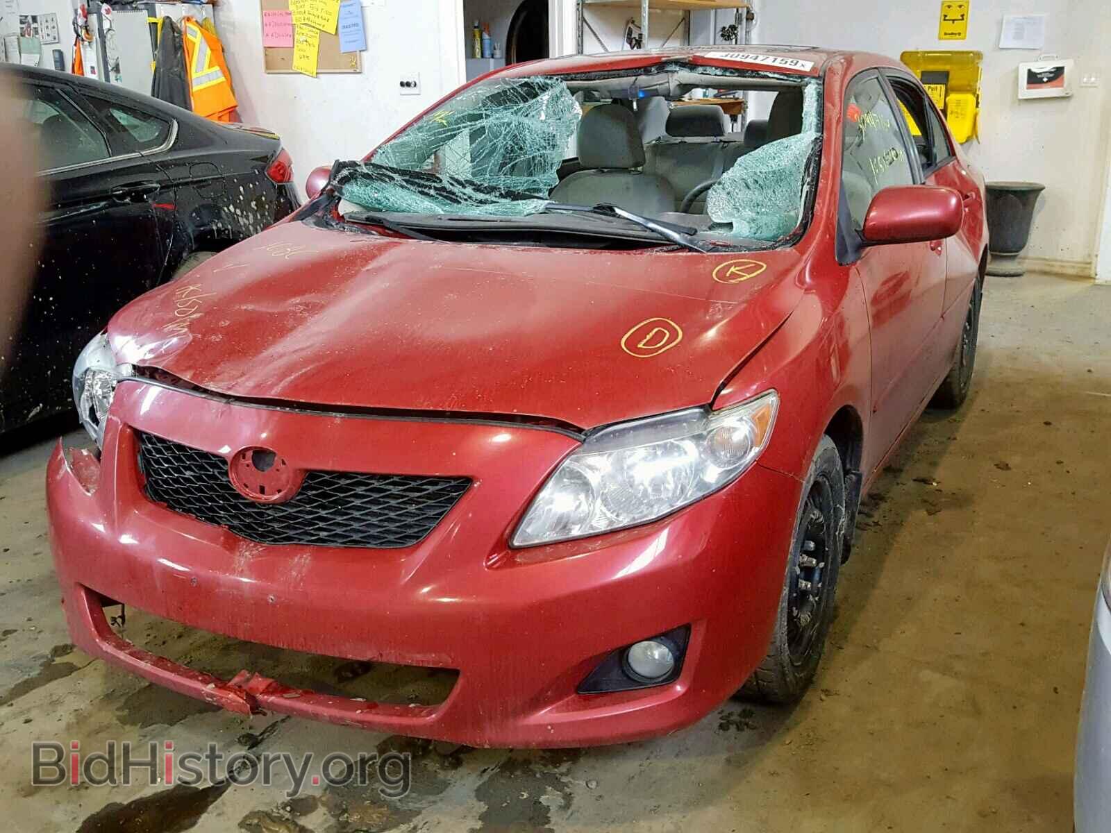 2010 TOYOTA COROLLA BA - VIN: 2T1BU4EEXAC435592 - Фото 2