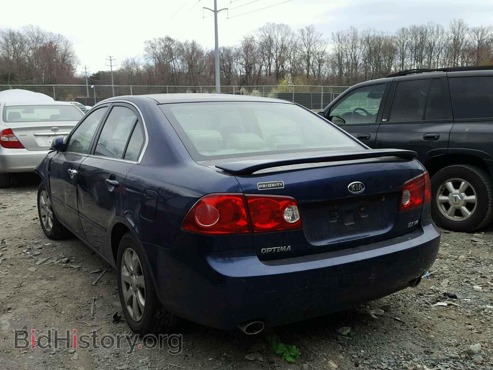 2007 KIA OPTIMA - VIN: KNAGE124875136912 - Фото 3