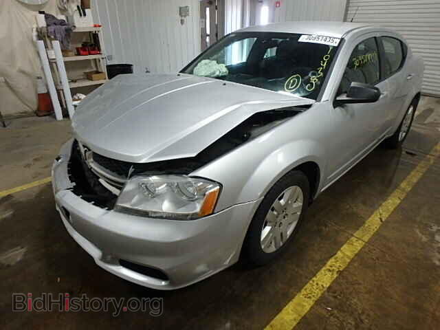 2011 DODGE AVENGER - VIN: 1B3BD4FB7BN520944 - Фото 2