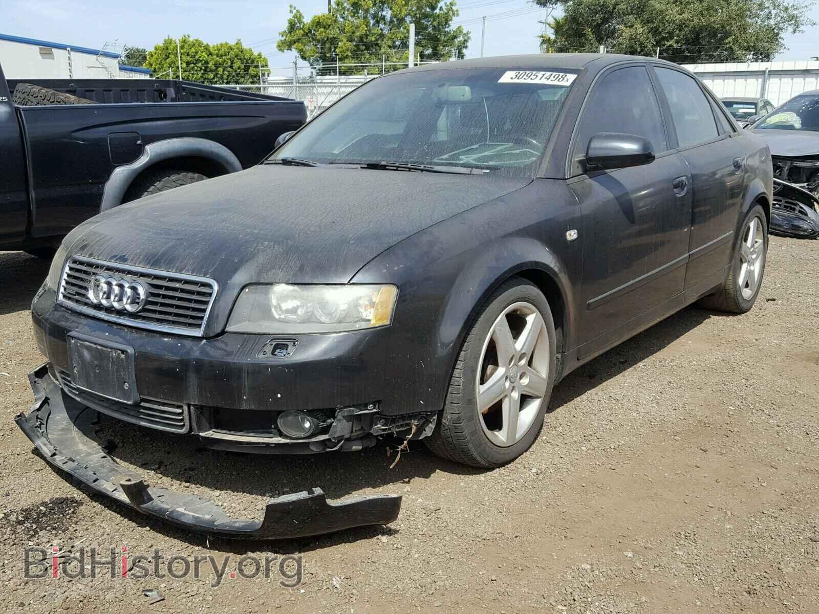 2005 AUDI A4 - VIN: WAUJC68E35A022801 - Фото 2