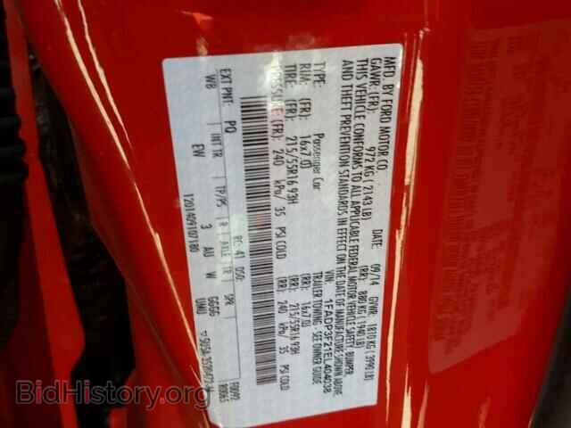 2014 FORD FOCUS - VIN: 1FADP3F21EL404038 - Фото 10