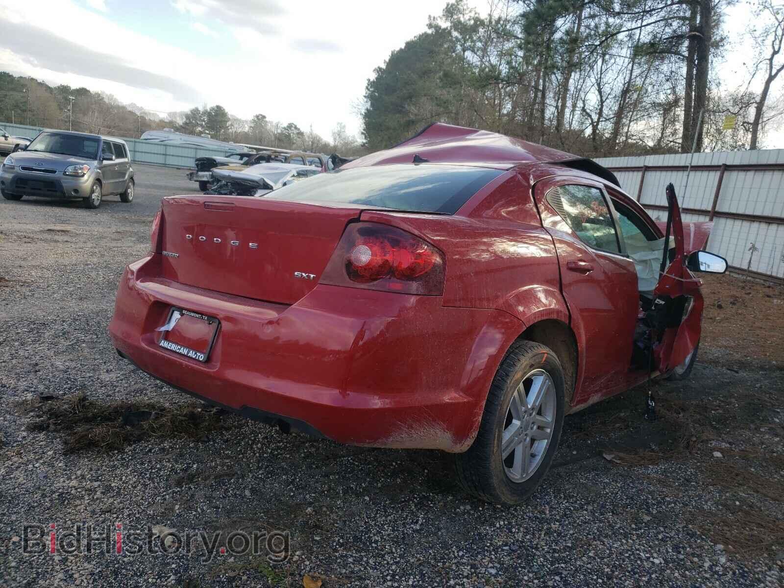 2013 DODGE AVENGER - VIN: 1C3CDZCB8DN544438 - Фото 4