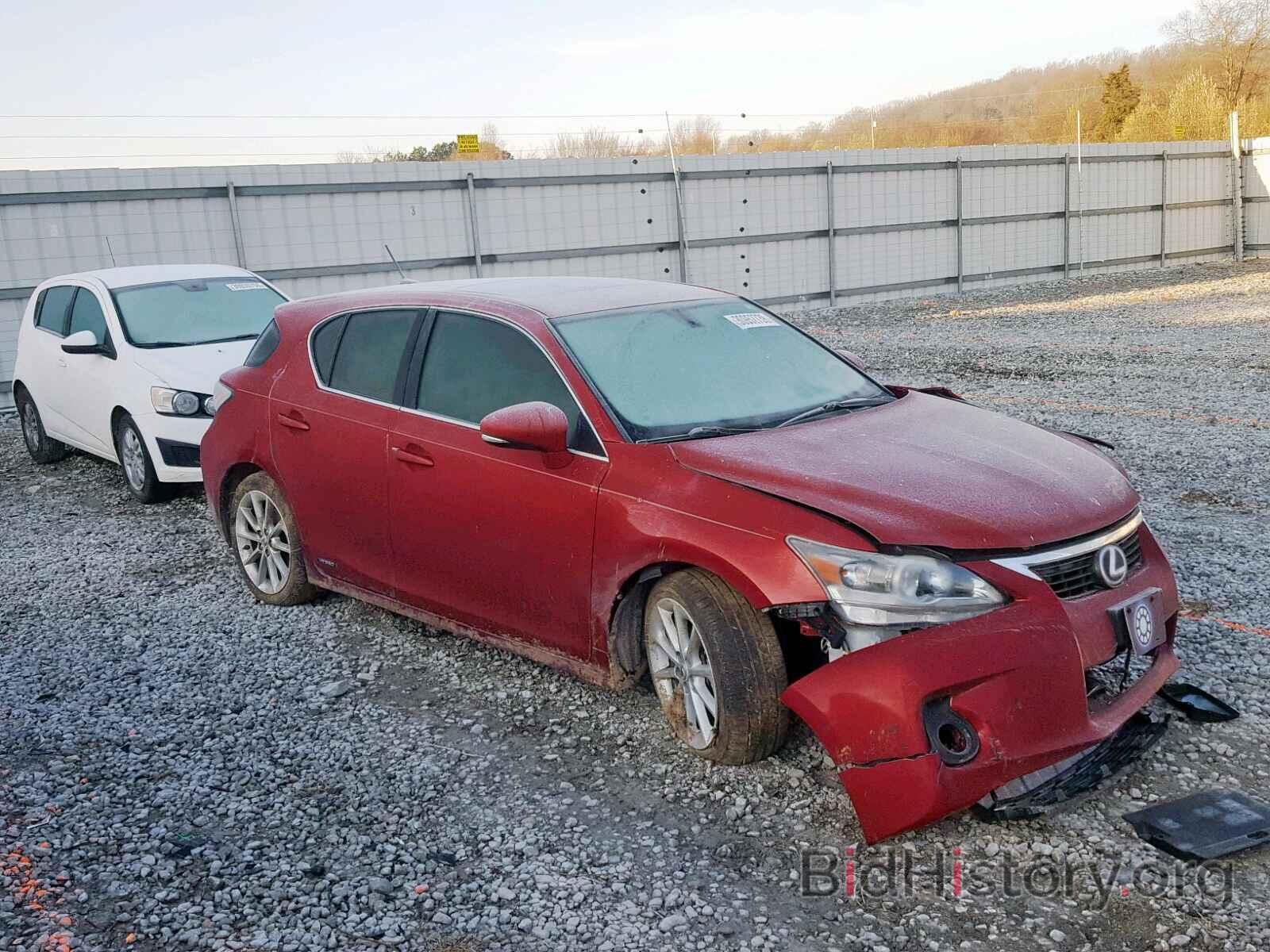 Photo JTHKD5BH4C2080469 - LEXUS CT 200 2012