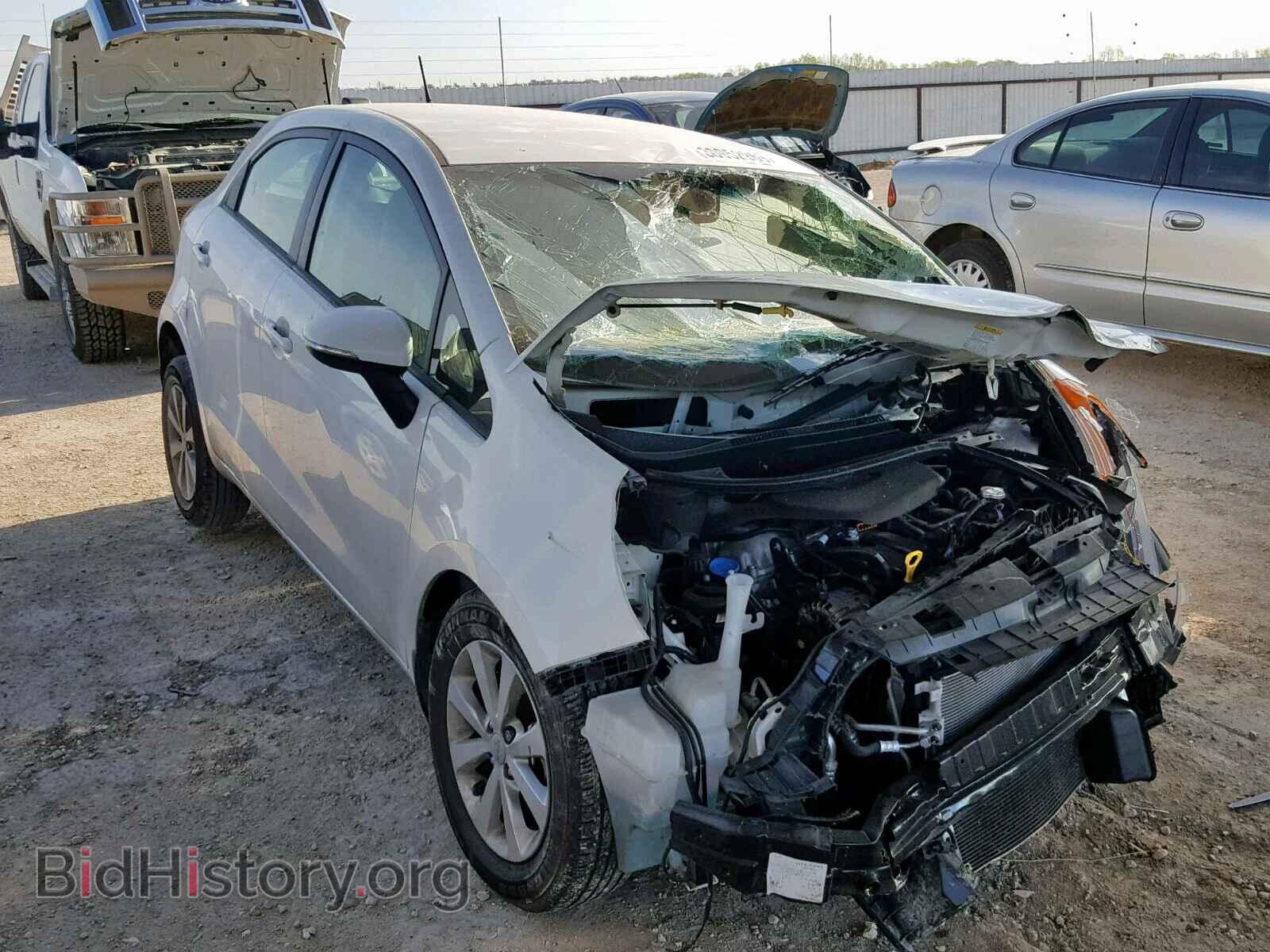 Фотография KNADN5A38F6428796 - KIA RIO 2015
