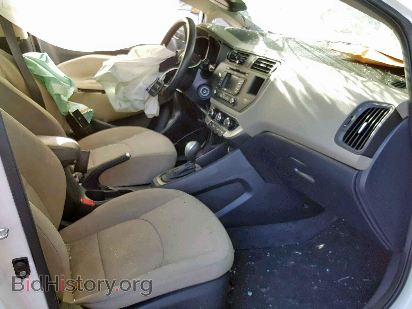 2015 KIA RIO - VIN: KNADN5A38F6428796 - Фото 5