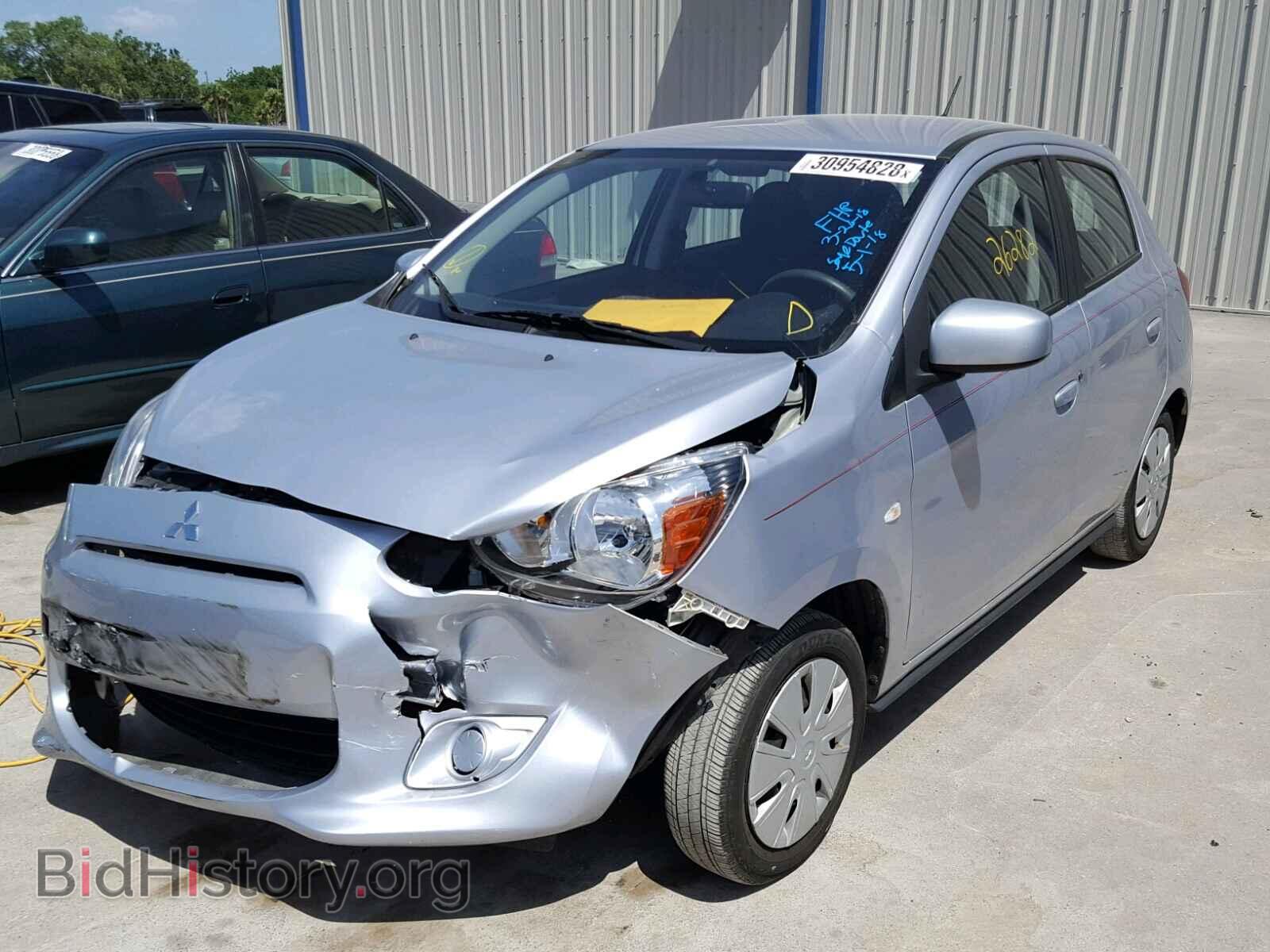 2015 MITSUBISHI MIRAGE - VIN: ML32A3HJ4FH056492 - Фото 2