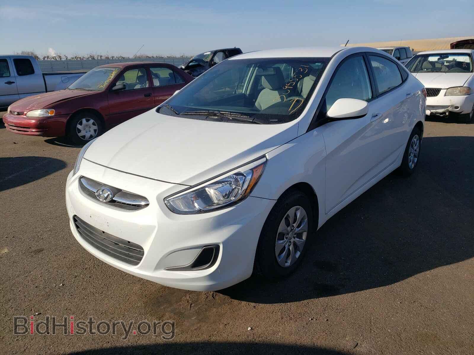 2017 HYUNDAI ACCENT - VIN: KMHCT4AE1HU370511 - Фото 2