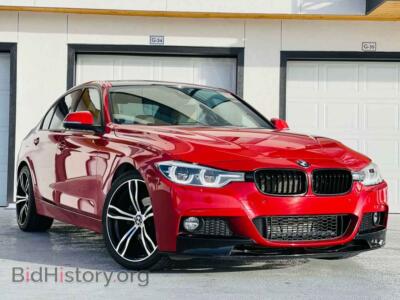 2016 BMW 3 SERIES 328 XI SUL, red — VIN WBA8E3G53GNU02130, Copart