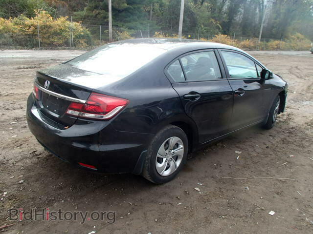 2013 HONDA CIVIC - VIN: 19XFB2F52DE208042 - Фото 4
