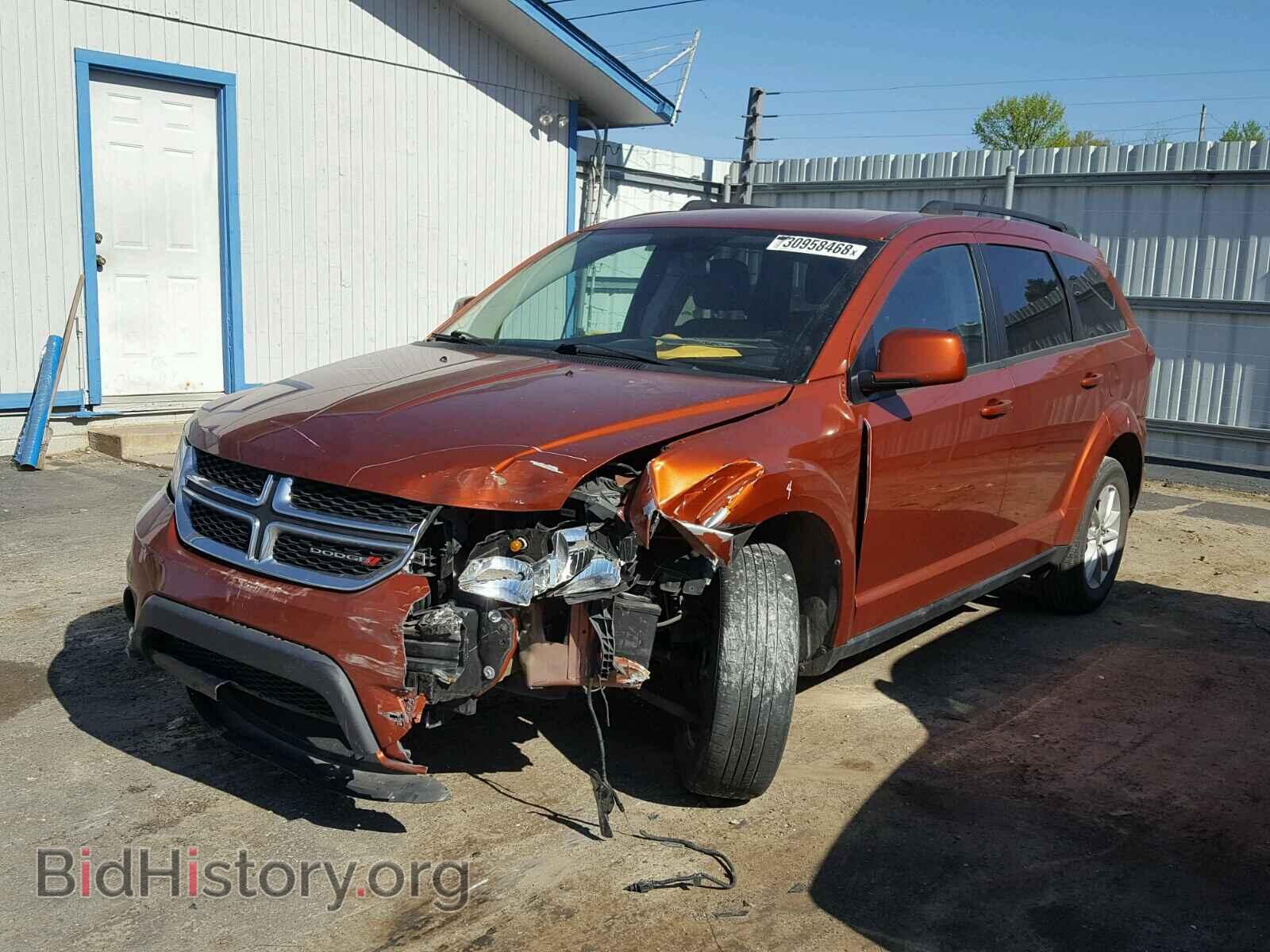 2014 DODGE JOURNEY - VIN: 3C4PDCBB7ET120195 - Фото 2