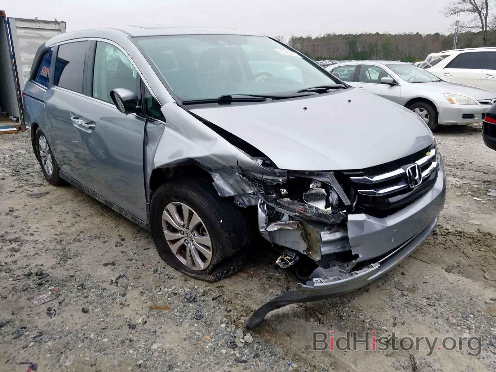 Фотография 5FNRL5H65GB152291 - HONDA ODYSSEY EX 2016