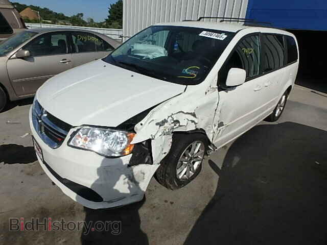 2013 DODGE CARAVAN - VIN: 2C4RDGCG1DR717418 - Фото 2