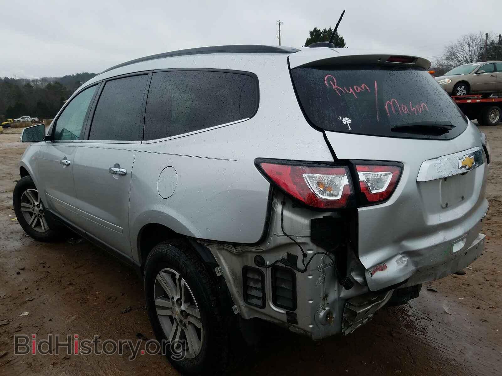 2016 CHEVROLET TRAVERSE - VIN: 1GNKRHKD7GJ165231 - Фото 3