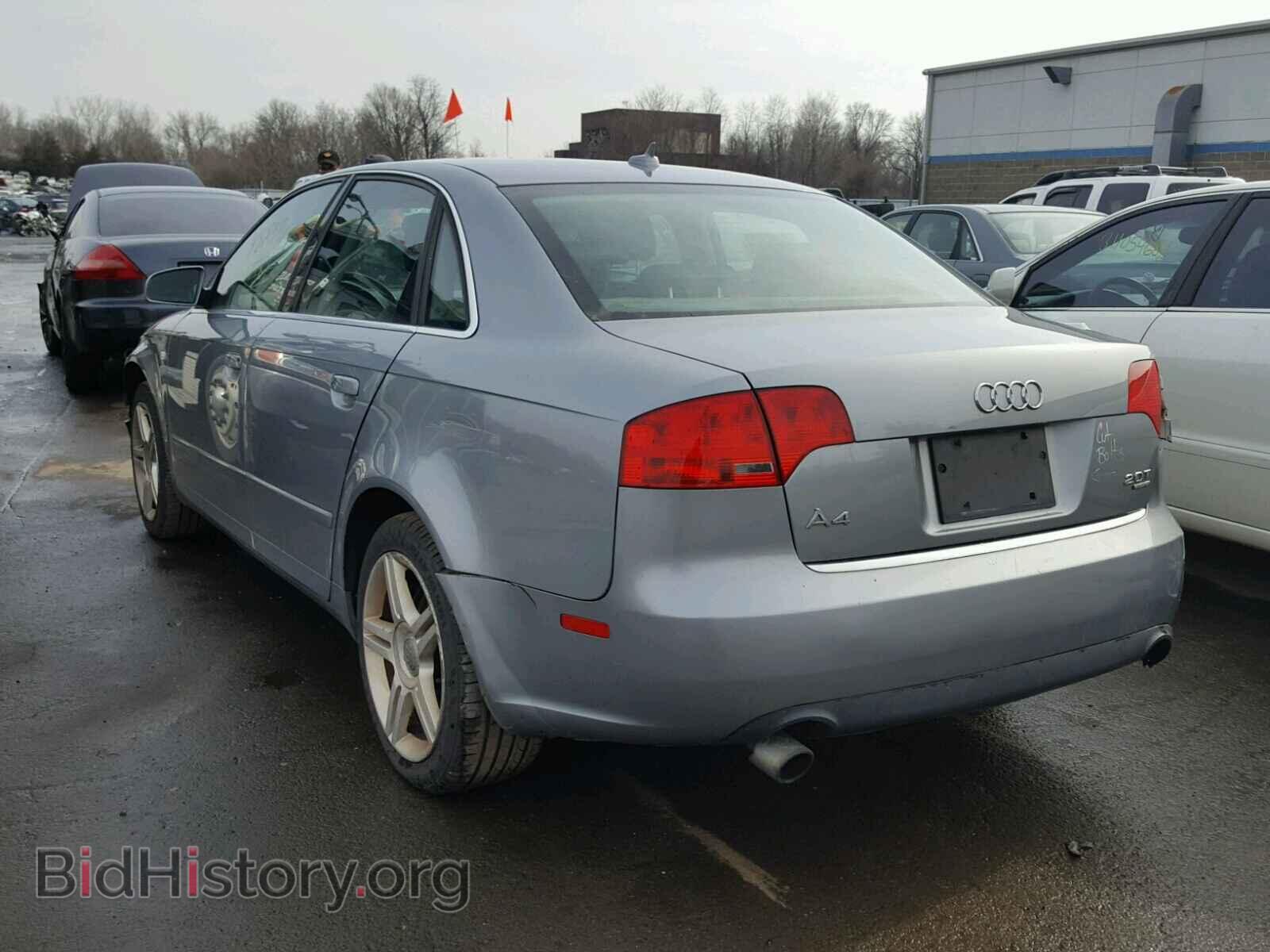 2007 AUDI A4 - VIN: WAUDF78E07A196645 - Фото 3