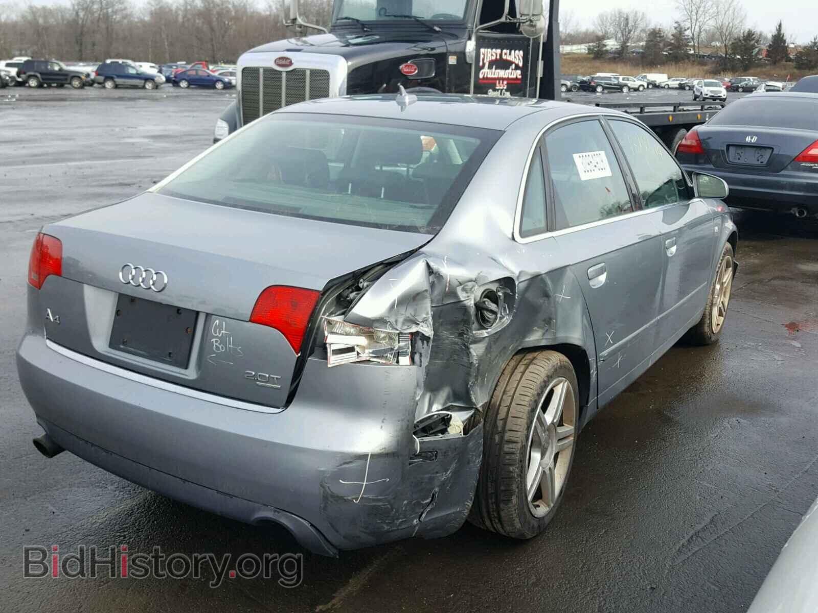 2007 AUDI A4 - VIN: WAUDF78E07A196645 - Фото 4