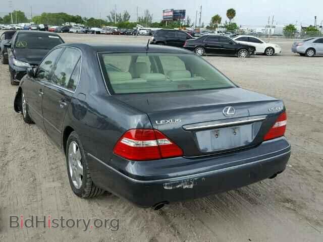 2004 LEXUS LS - VIN: JTHBN36F840168044 - Фото 3