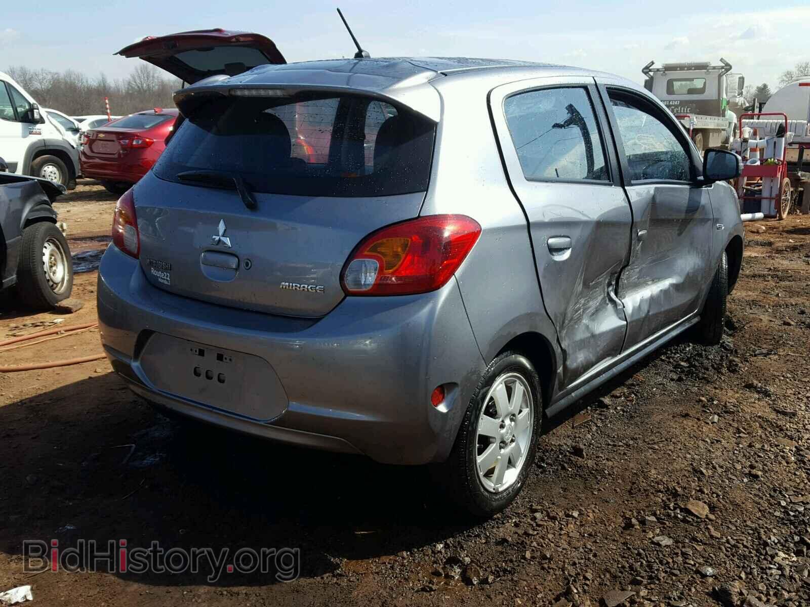 2015 MITSUBISHI MIRAGE - VIN: ML32A4HJ7FH037232 - Фото 4