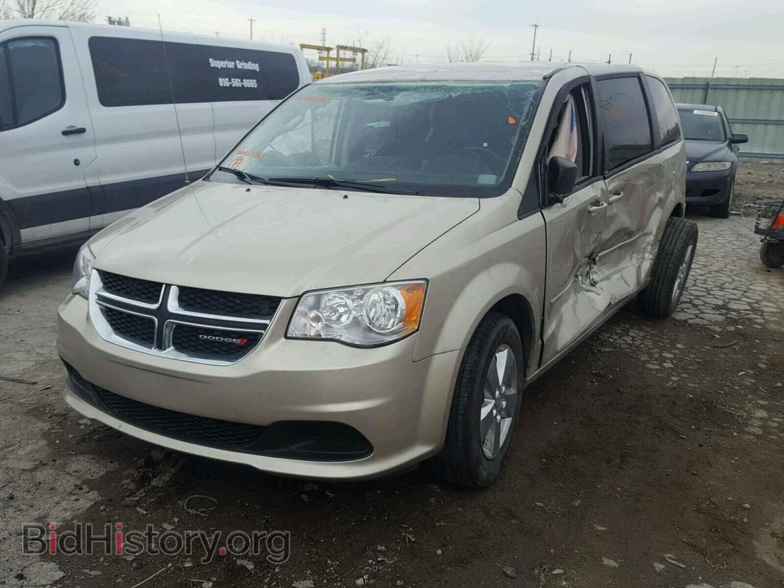 2013 DODGE CARAVAN - VIN: 2C4RDGBG2DR633125 - Фото 2
