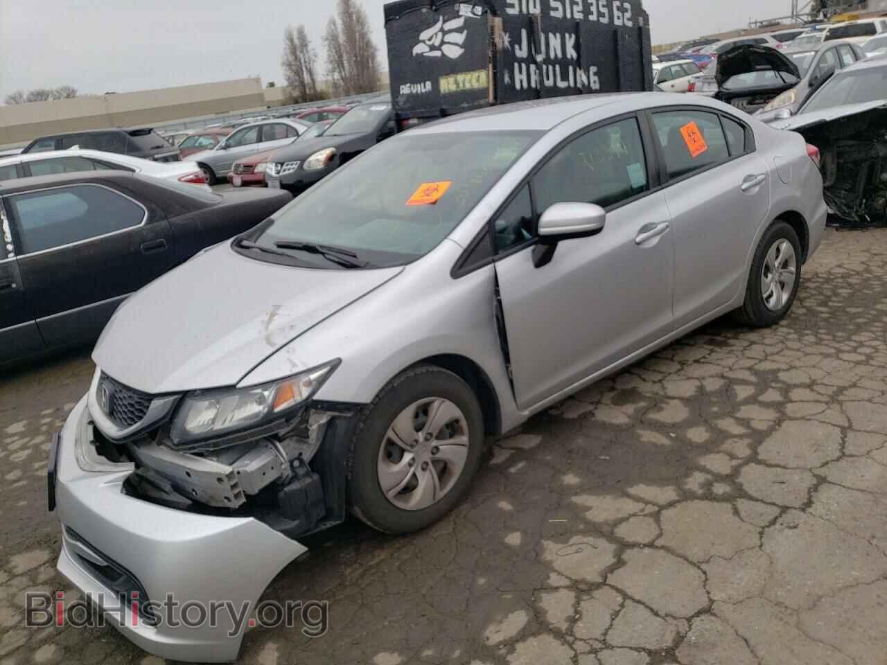 2014 HONDA CIVIC - VIN: 19XFB2F5XEE236267 - Фото 2