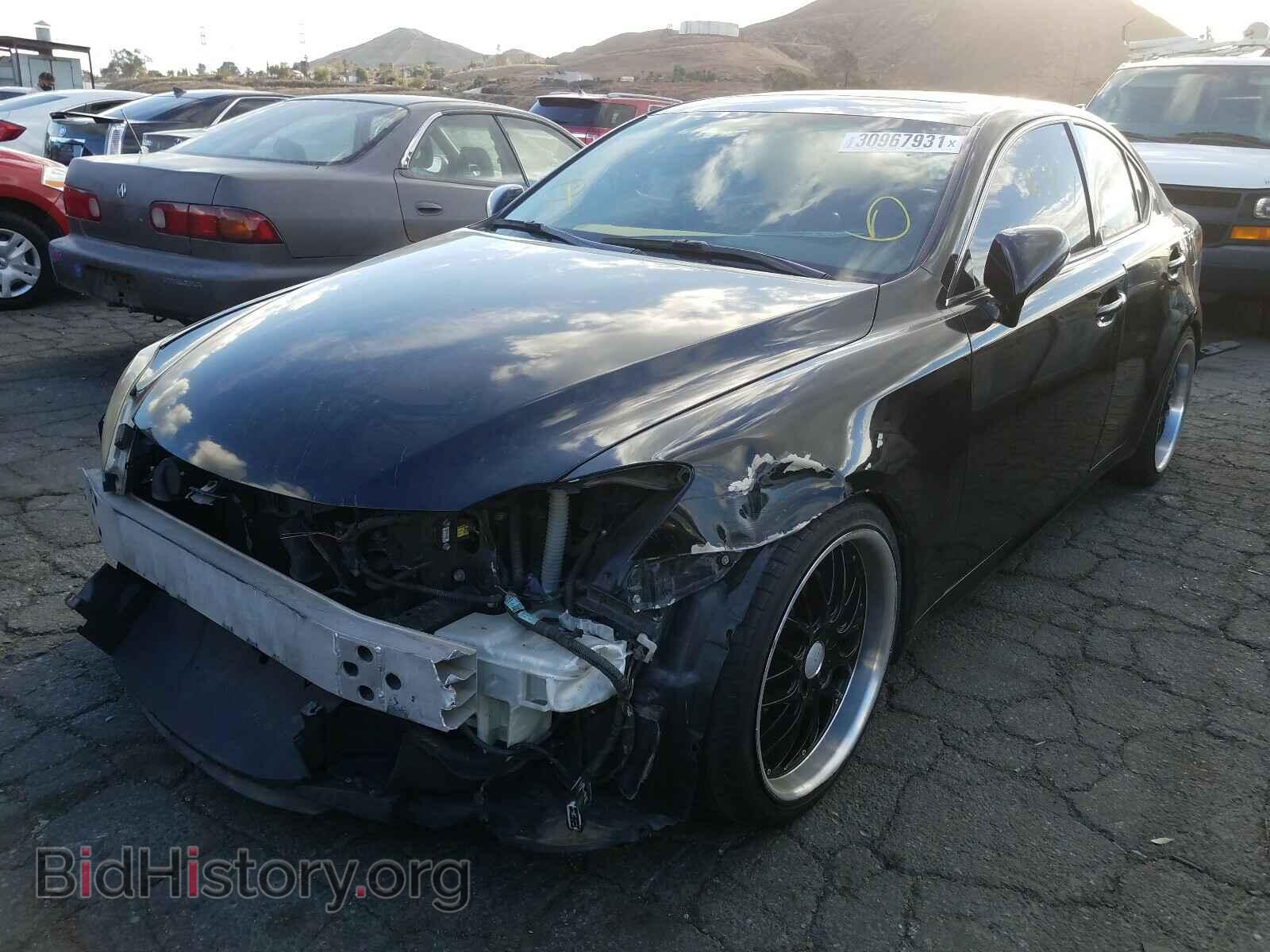2009 LEXUS IS - VIN: JTHBK262695089191 - Фото 2
